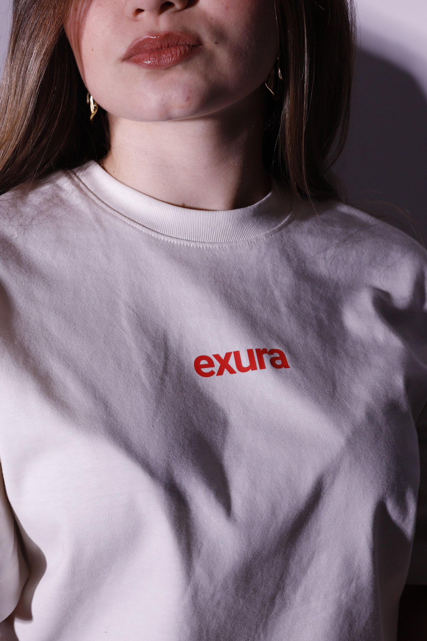 Exura "too hot to quit" Oversized Tee (Off-White)