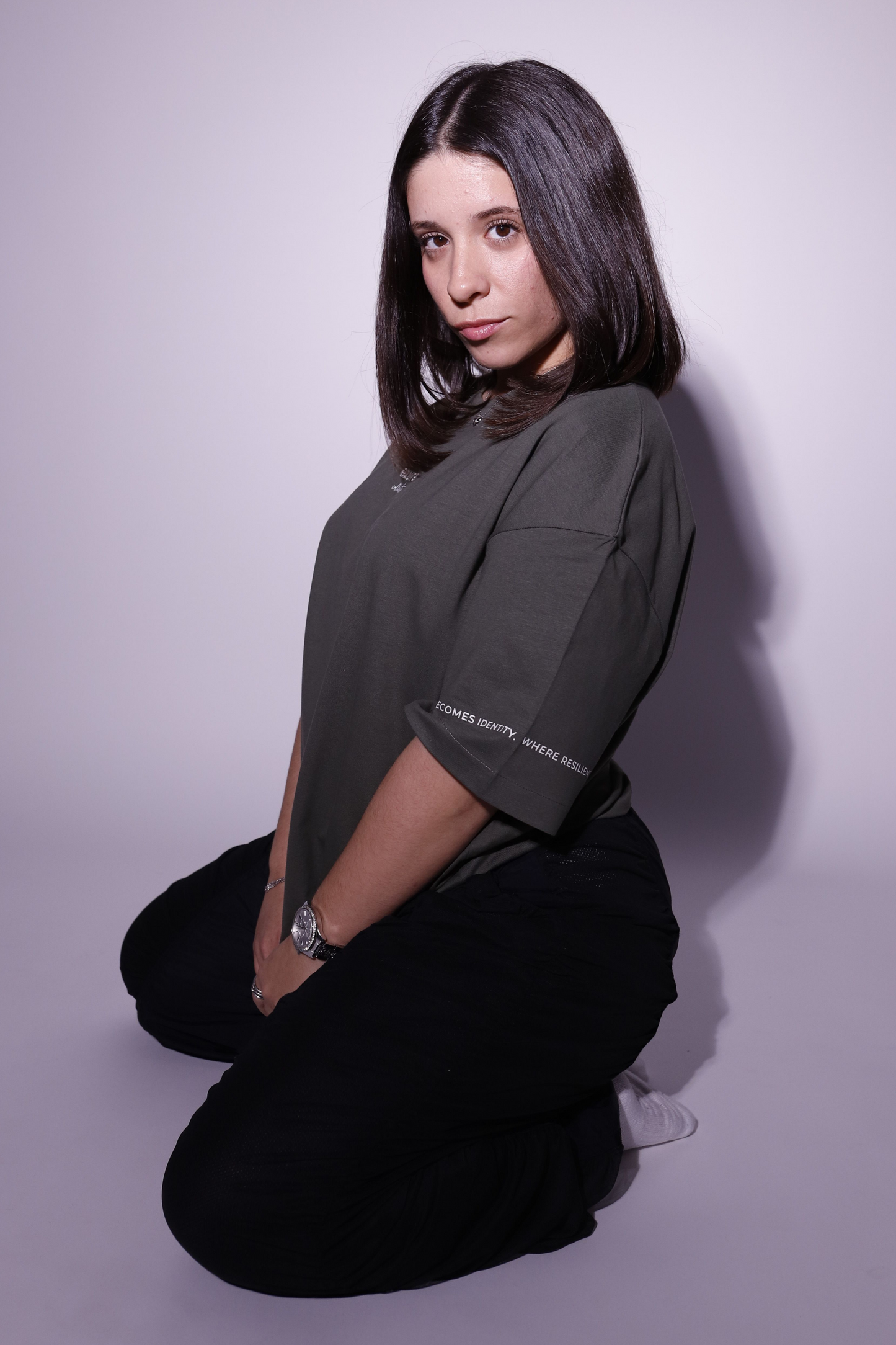 Exura Pulse Loop Tee (Khaki)