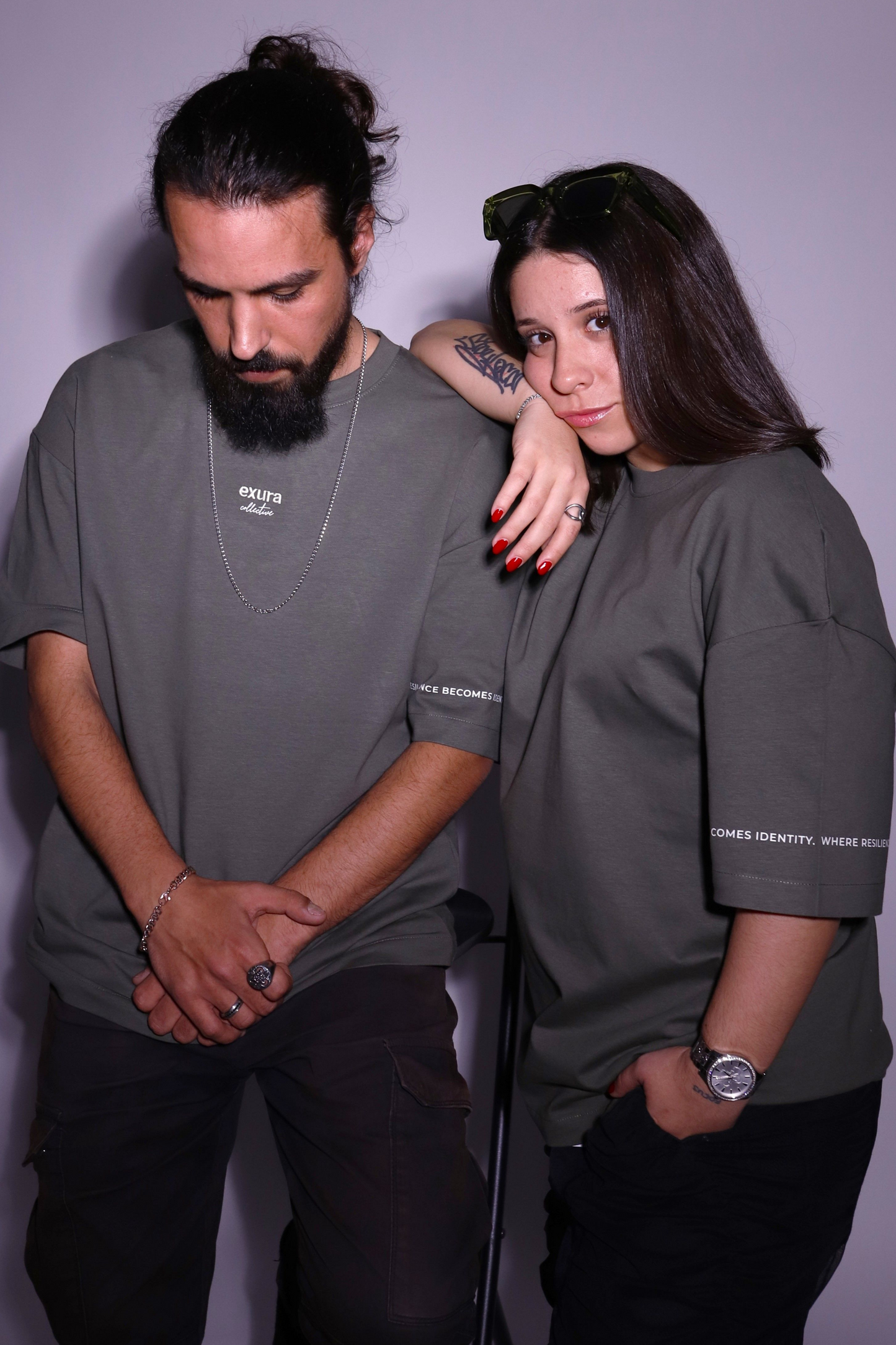 Exura Pulse Loop Tee (Khaki)