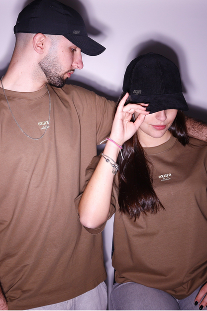 Exura Stay Ruthless Oversized Tee (Toffee)